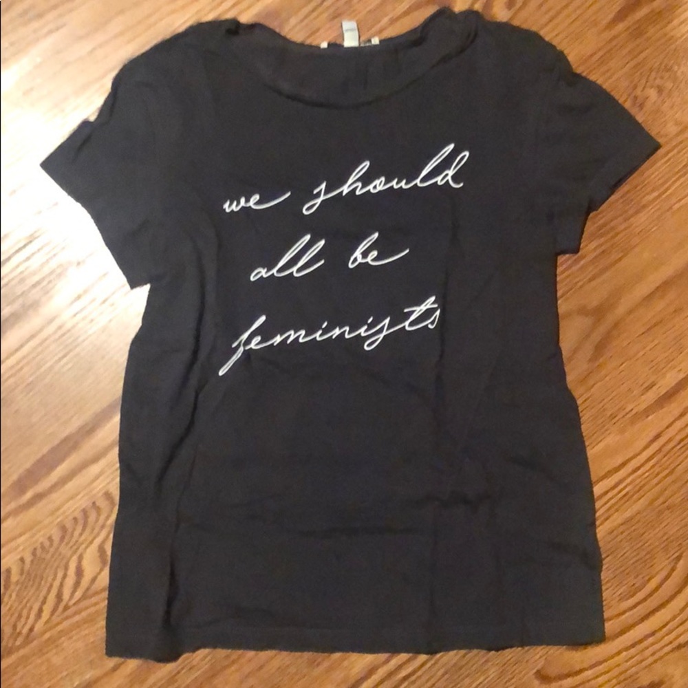 “We should all be feminists” graphic tee